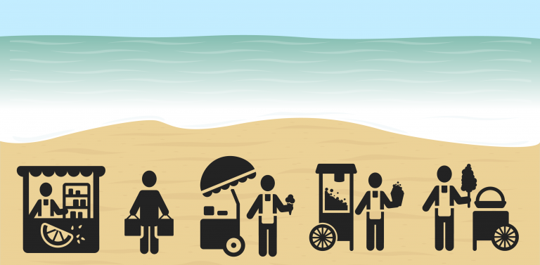 Lei Regulamenta Comércio de Ambulantes nas Praias